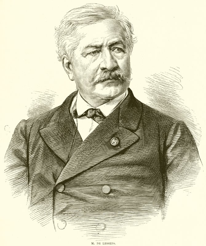 M. de Lesseps by English School