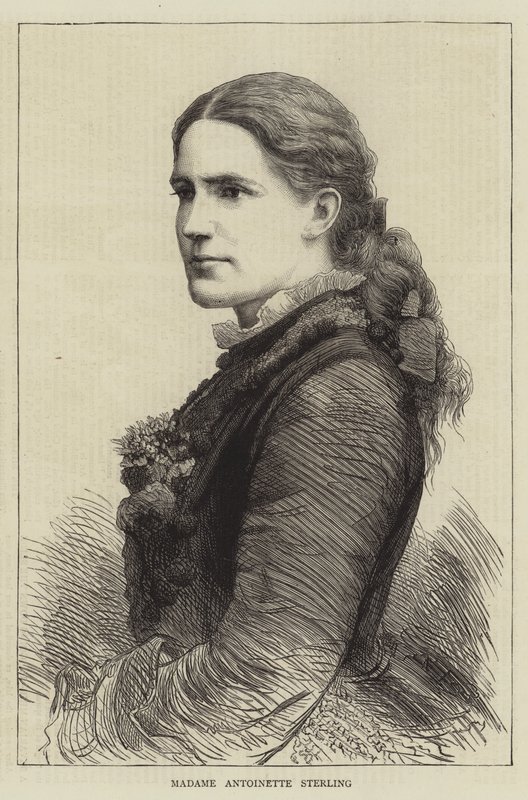 Madame Antoinette Sterling by English School
