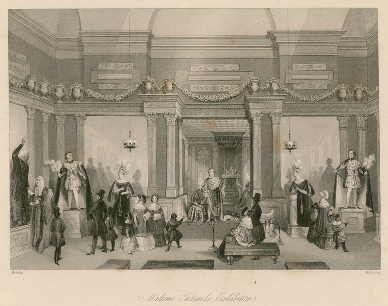 Madame Tussauds exhibition, Bazaar, Baker Street, London by English School