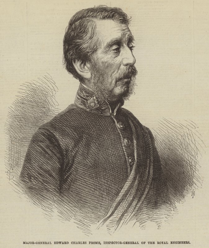 Major-General Edward Charles Frome, Inspector-General of the Royal Engineers by English School