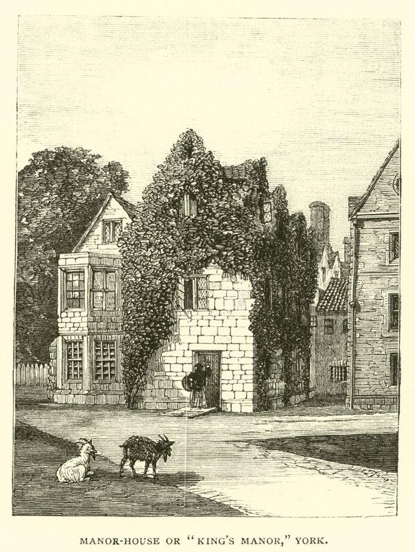 Manor-House or Kings Manor, York by English School