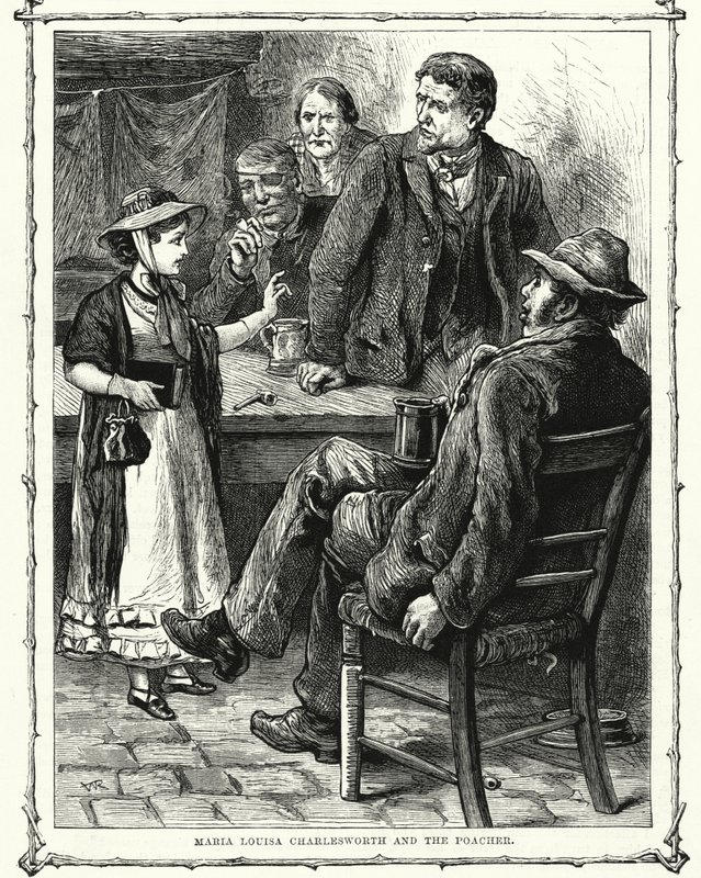 Maria Louisa Charlesworth and the Poacher by English School