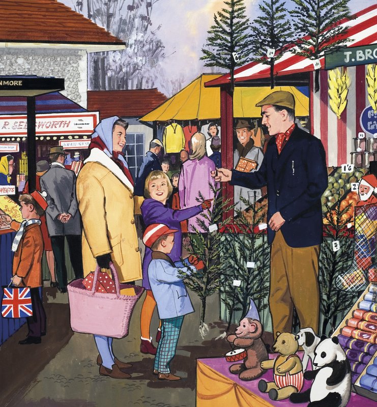 Market Trader by English School