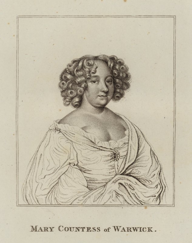 Mary Rich, Countess of Warwick by English School