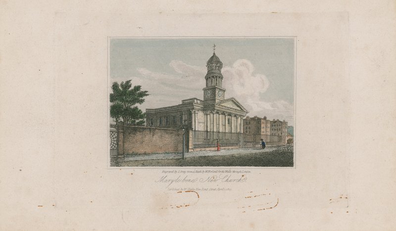 Marylebone New Church by English School