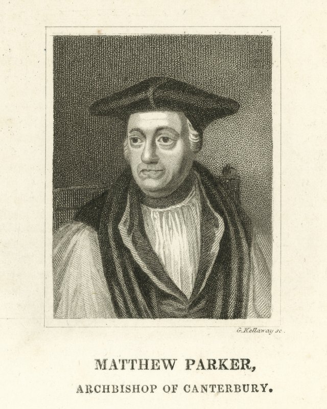 Matthew Parker, Archbishop Of Canterbury by English School