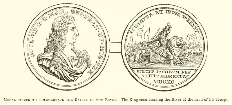 Medal to Commemorate the Battle of the Boyne by English School