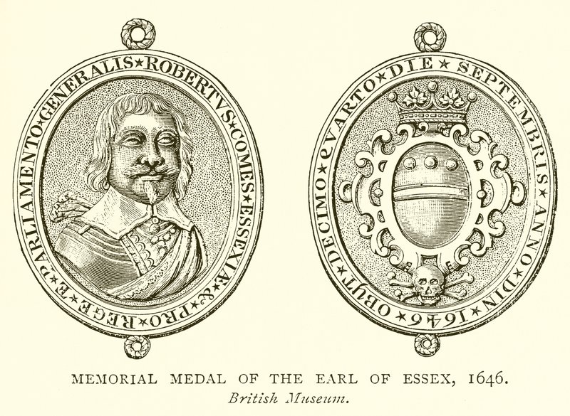 Memorial Medal of the Earl of Essex, 1646 by English School