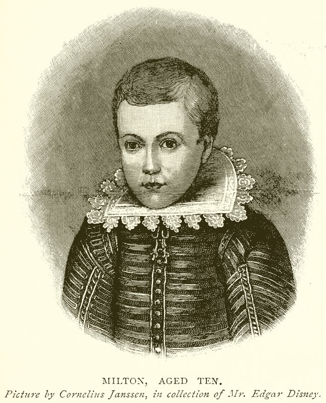 Milton, aged Ten by English School