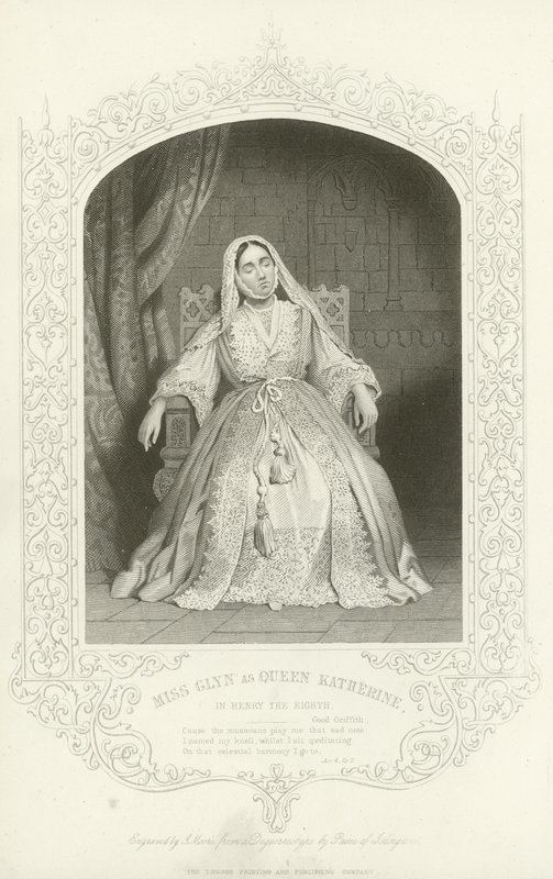 Queen Katherine, Henry VIII by English School