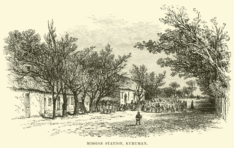 Mission Station, Kuruman by English School