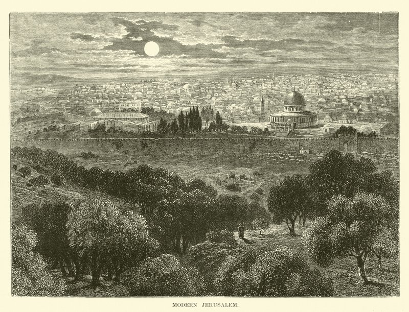 Modern Jerusalem by English School