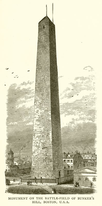 Monument on the Battle-Field of Bunker