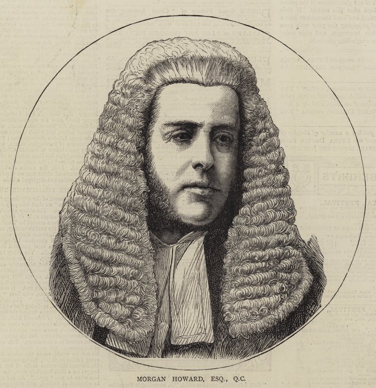 Morgan Howard, Esquire, QC (engraving) by English School