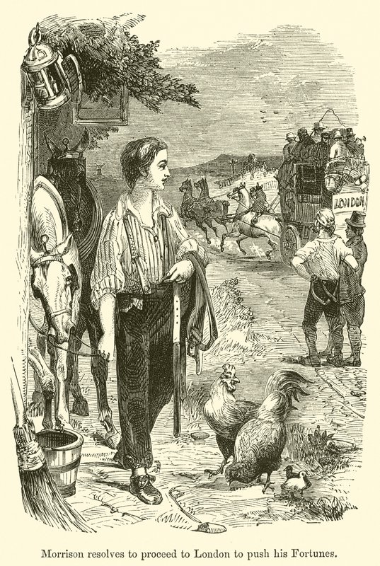 Morrison Resolves to Proceed to London to Push His Fortunes by English School