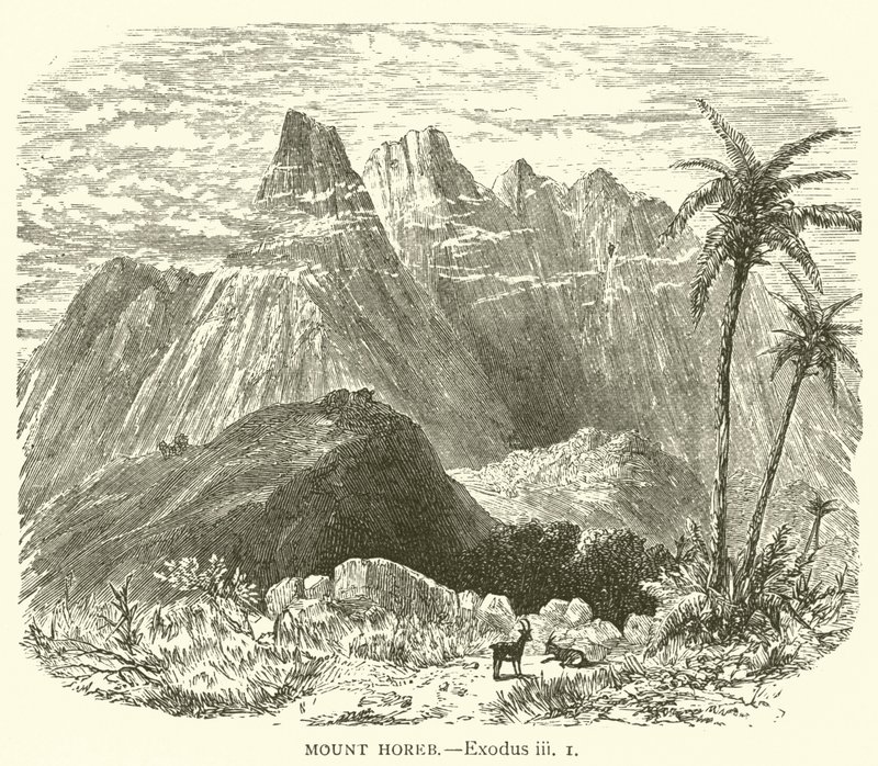 Mount Horeb, Exodus by English School