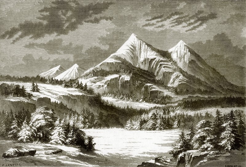 Mountains of San Francisco by English School