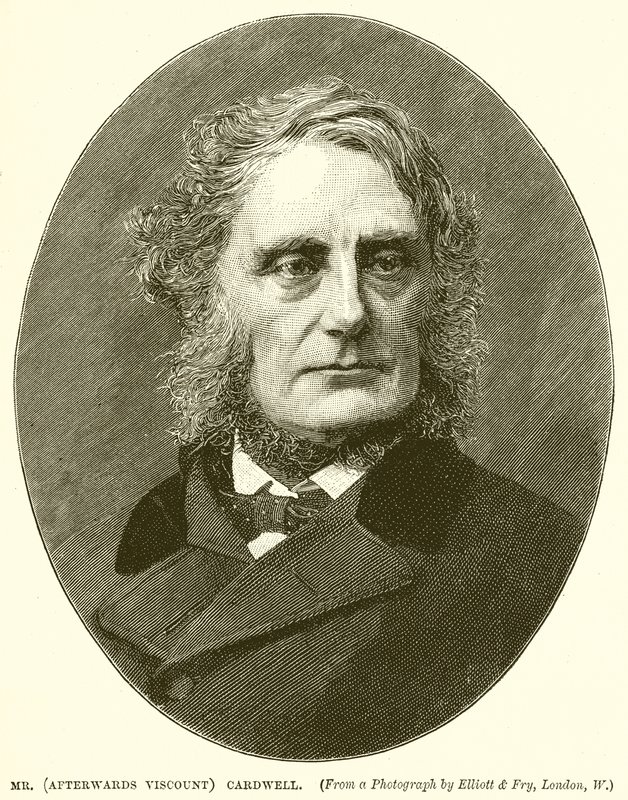 Mr. (Afterwards Viscount) Cardwell by English School