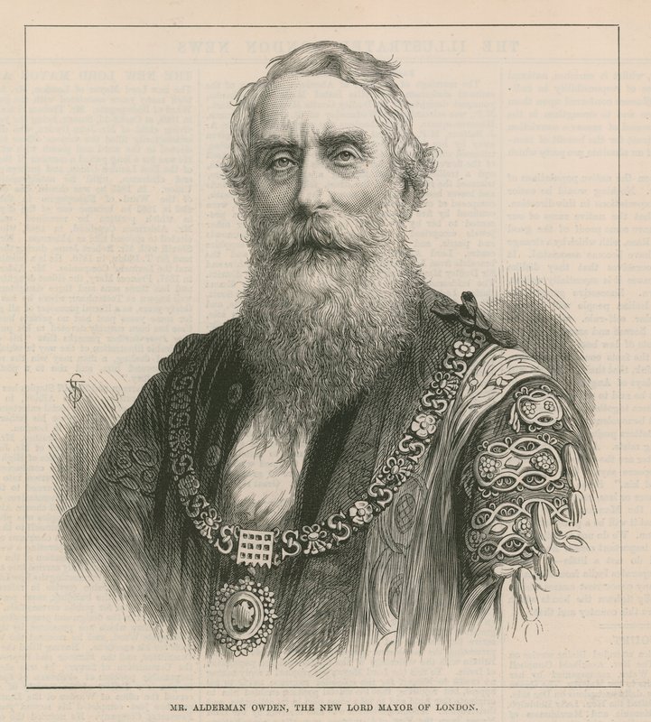 Mr Alderman Owden, Lord Mayor of London by English School