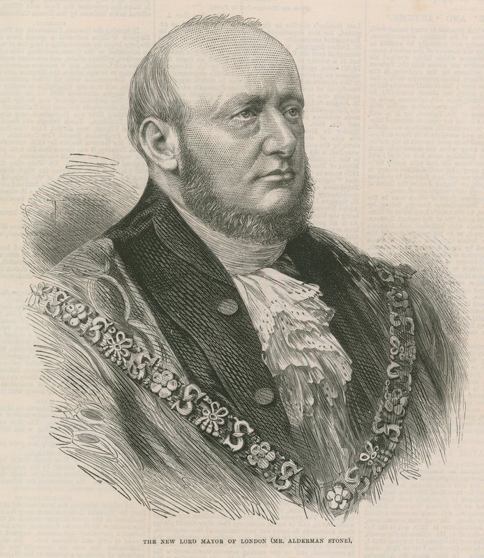 Mr Alderman Stone, the new Lord Mayor of London by English School
