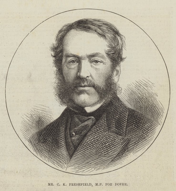 Mr C K Freshfield, MP for Dover by English School