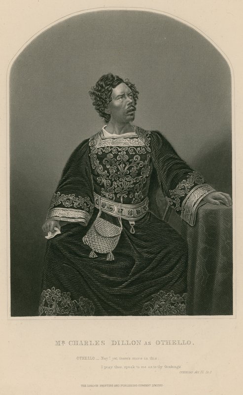 Mr Charles Dillon as Othello by English School