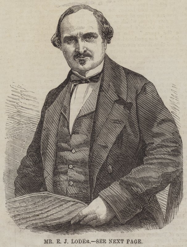 Mr E J Loder by English School