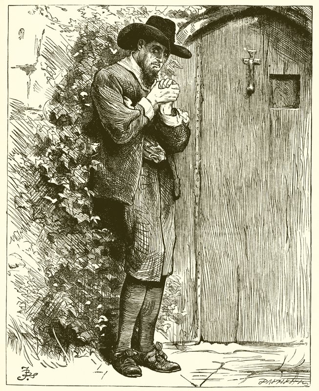 Mr. Fearing. Here Also He Stood a Good While Before He Would Adventure to Knock by English School