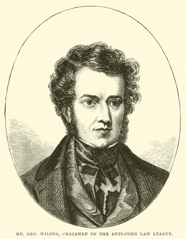 Mr. George Wilson, Chairman of the Anti-Corn Law League by English School
