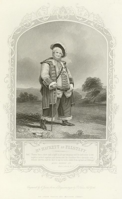 Falstaff, King Henry IV, Part I by English School