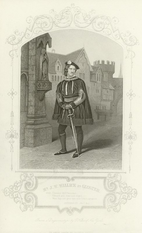 Gloster, Richard III, Act I, Scene I by English School