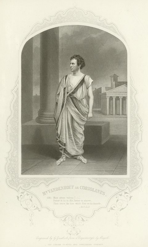 Coriolanus, Act II, Scene III by English School