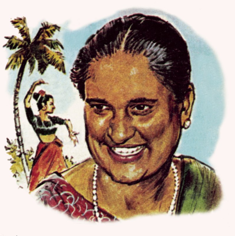 Mrs Bandaranaike, Prime Minister of Ceylon by English School