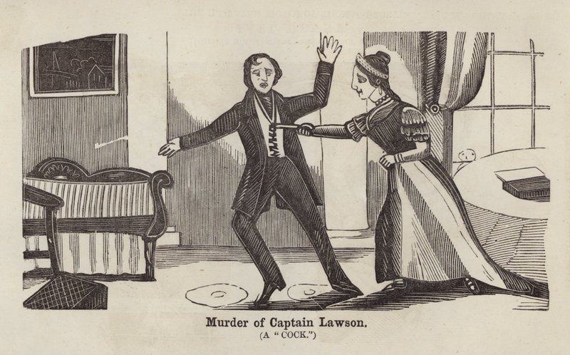 Murder of Captain Lawson by English School