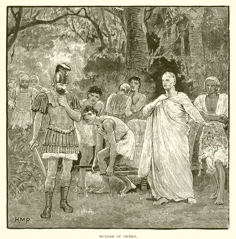 Murder of Cicero by English School