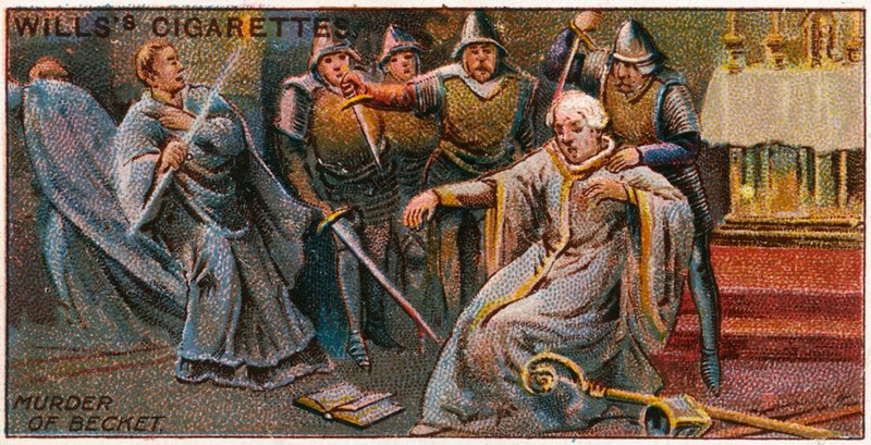 Murder of Thomas a Becket by English School