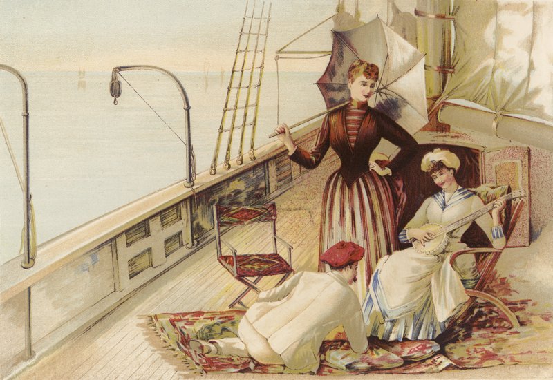 Music Sounds The Sweetest When On The Rippling Sea by English School