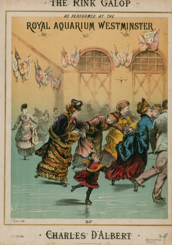 Musical score for The Rink Galop by Charles DAlbert by English School