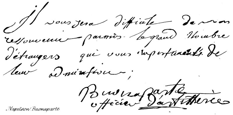 Napoleon Bonaparte by English School