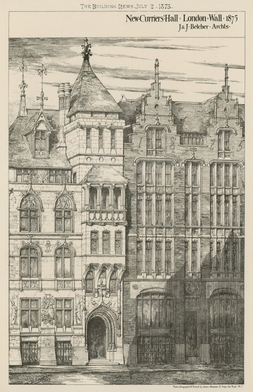 New Curriers Hall, London Wall by English School