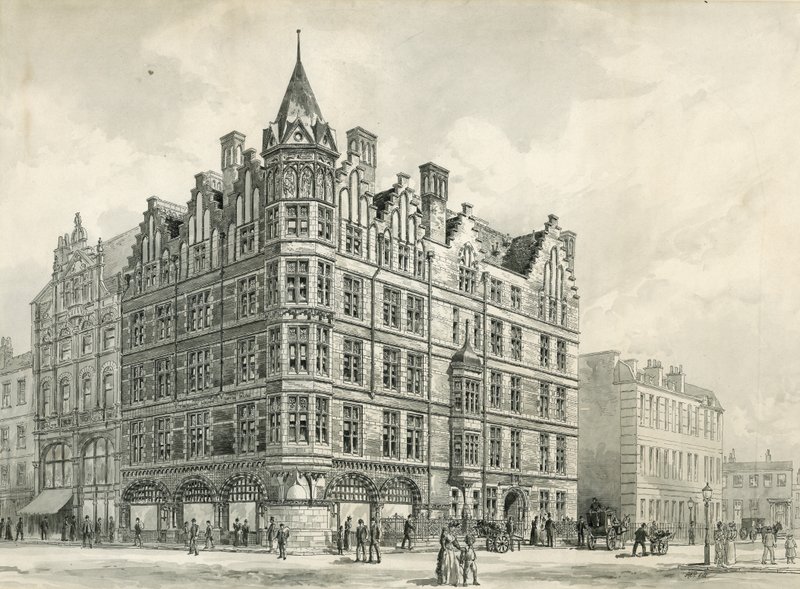 New Premises for the Association for Promoting the General Welfare of the Blind, Tottenham Court Road, London by English School