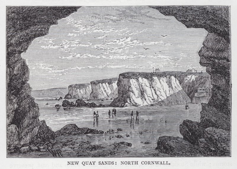 New Quay Sands, North Cornwall by English School
