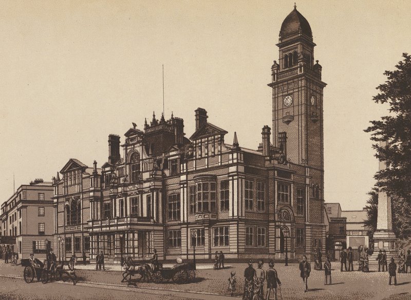 New Town Hall, Leamington by English School