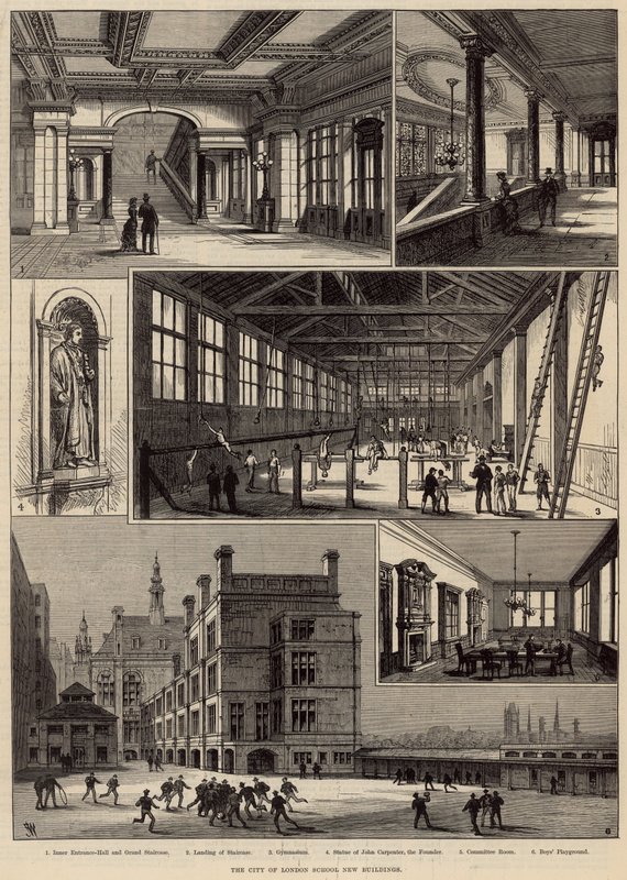 New Buildings of the City of London School by English School