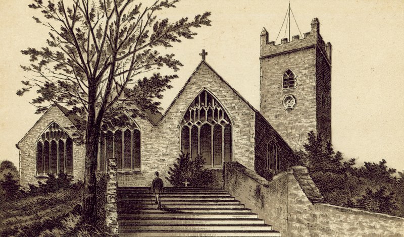 North Devon: Ilfracombe Parish Church, Holy Trinity by English School
