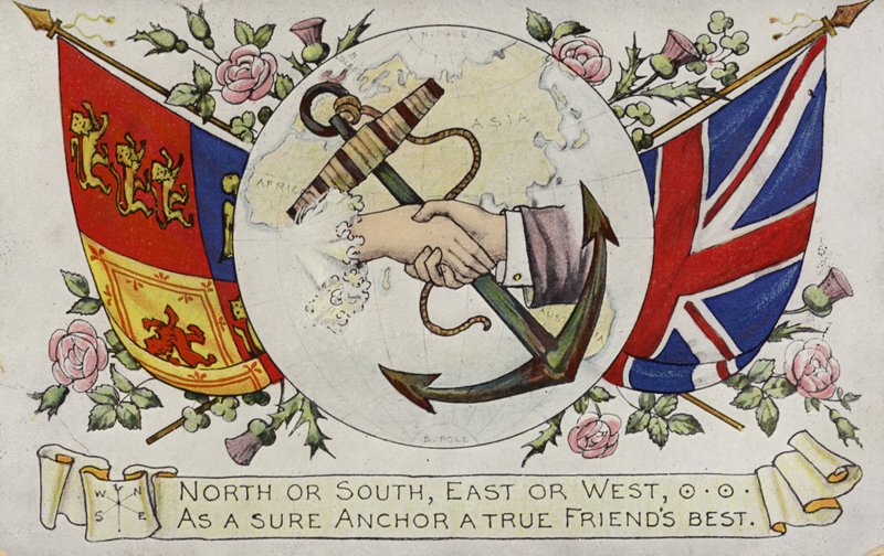 North or South, East or West, As a Sure Anchor a True Friend