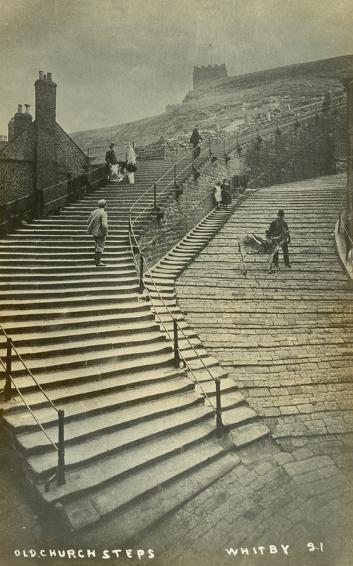 Old Church Steps, Whitby by English School