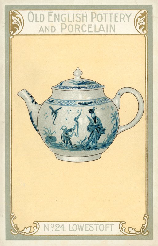 Old English Pottery and Porcelain: Lowestoft by English School