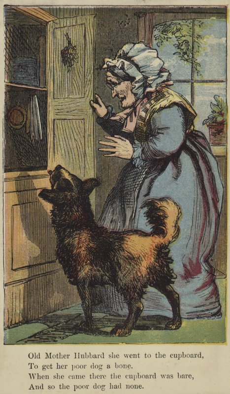 Old Mother Hubbard She Went to the Cupboard by English School
