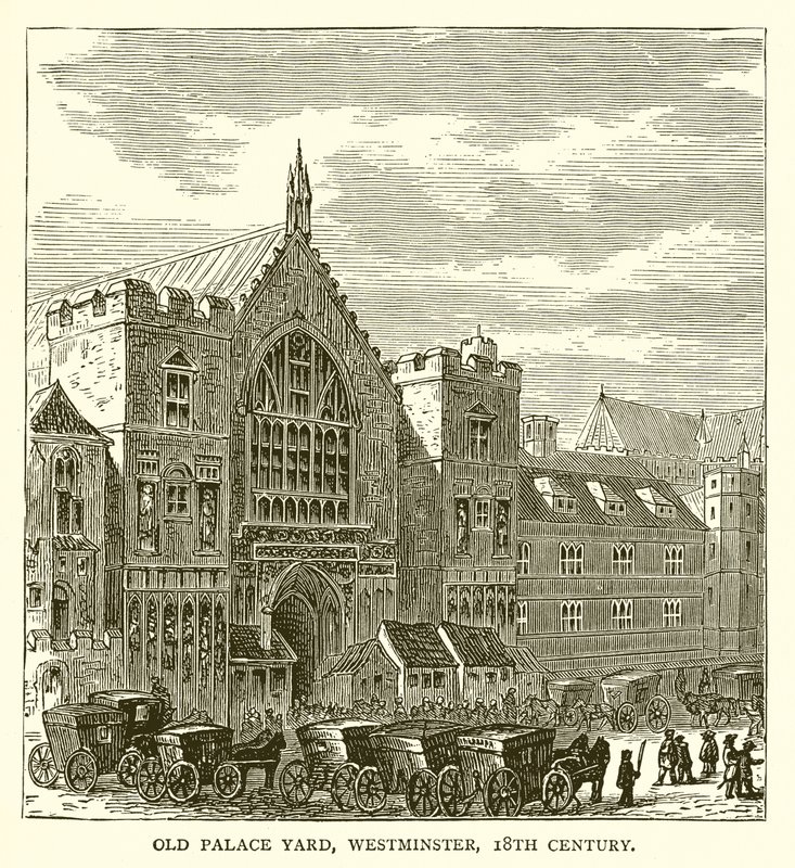 Old Palace Yard, Westminster, 18th Century by English School